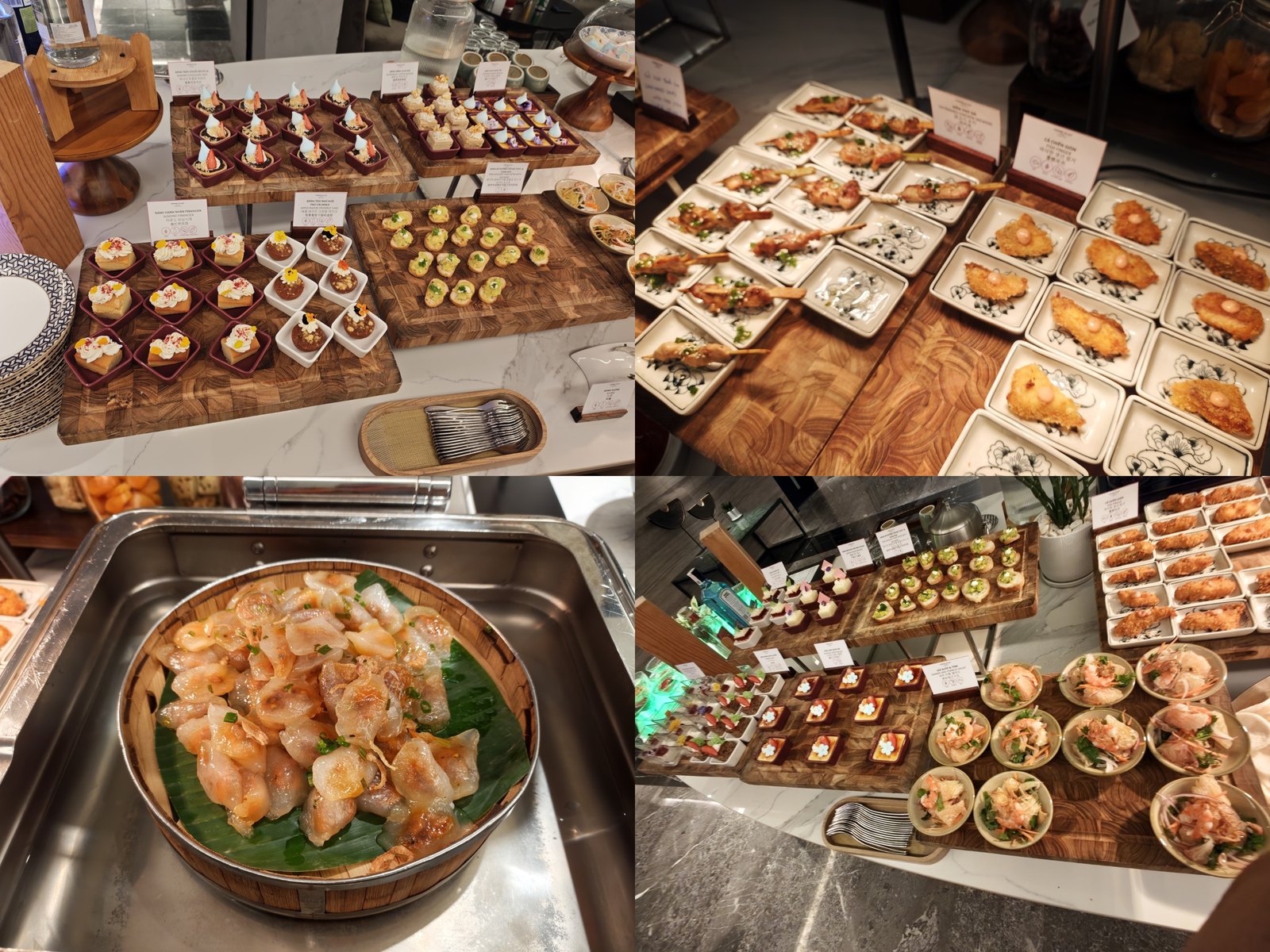 Happy Hour的甜點、小盤熱食與越南小點