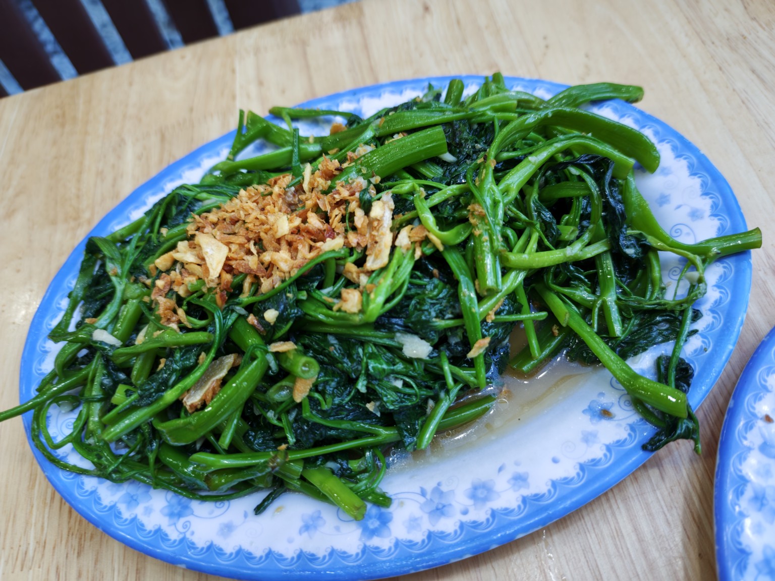 蒜炒空心菜
